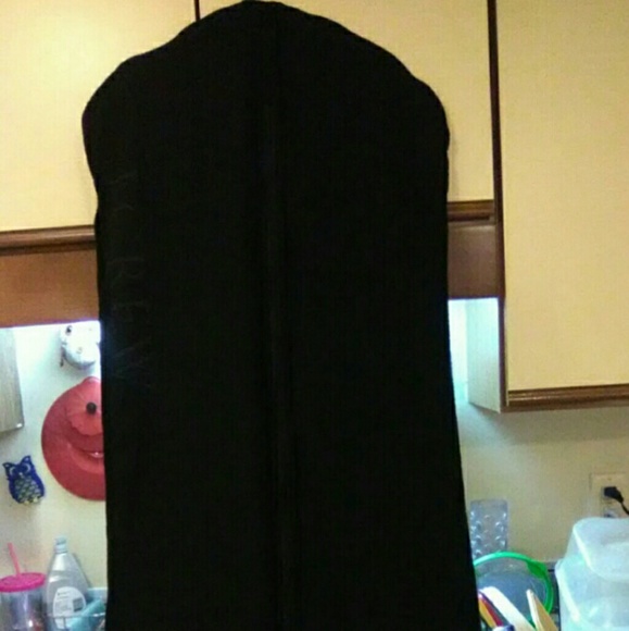 J Crew Long Black Fabric Garment Bag - Picture 1 of 3